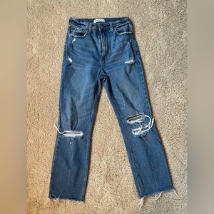 Abercrombie and Fitch straight jeans
